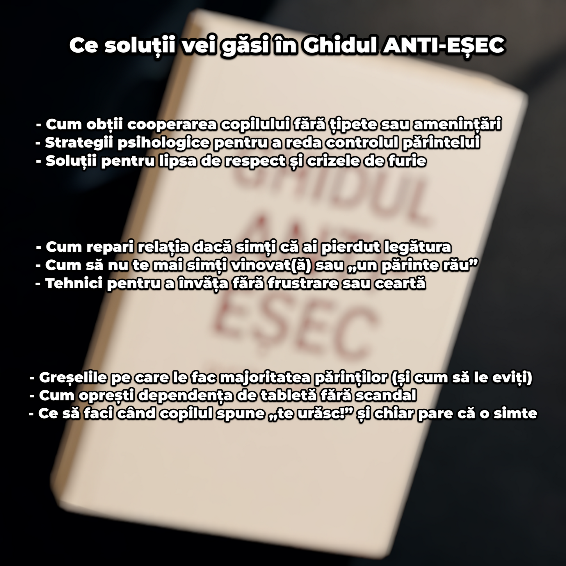 Ghidul ANTI-EȘEC: Educație cu Rezultate